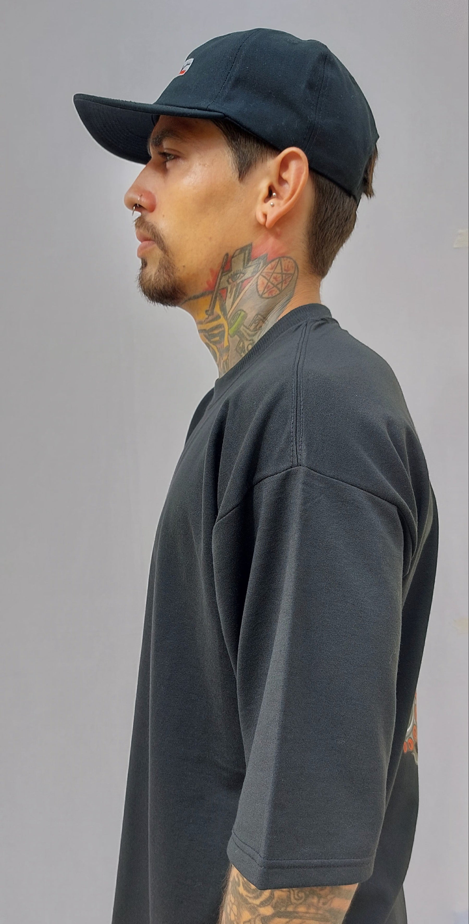 Camiseta oversized Premium Fast Plant Polvo