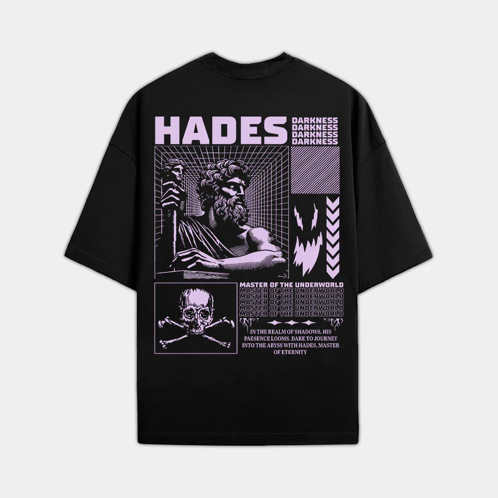 Camiseta Oversized Hades Grego Style