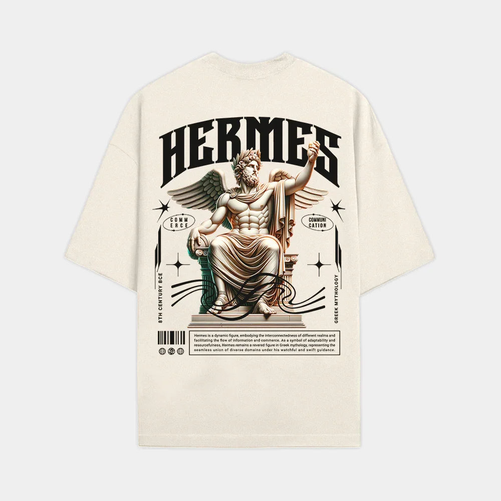 Camiseta Oversized Hermes Grego Style