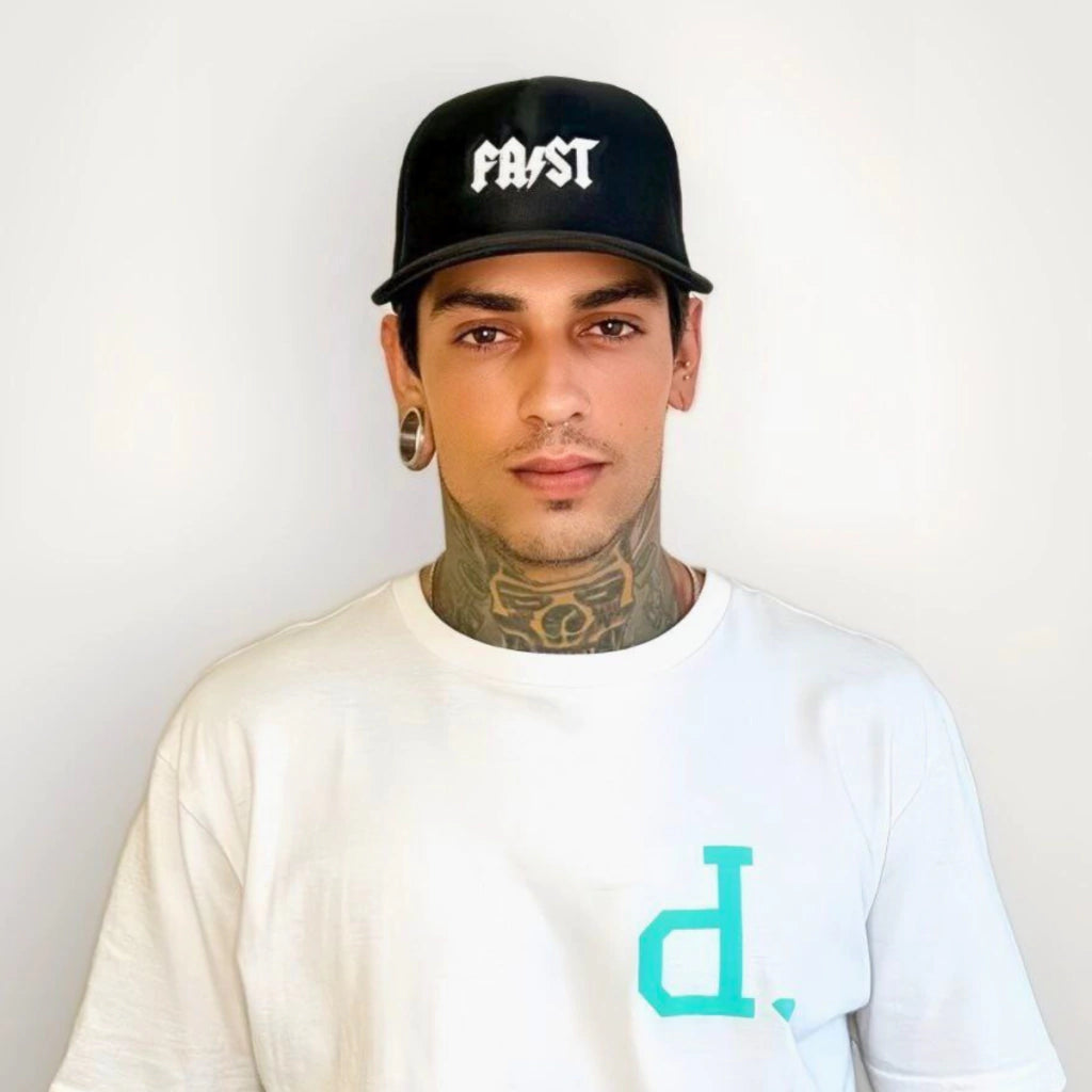 Boné Trucker Rock´n Black