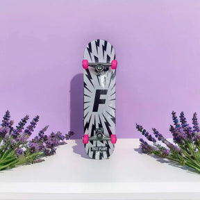Skate completo montado Fast Plant Raios [roda pink]