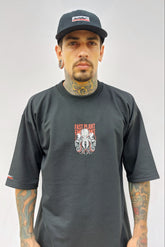 Camiseta oversized Premium Fast Plant Polvo