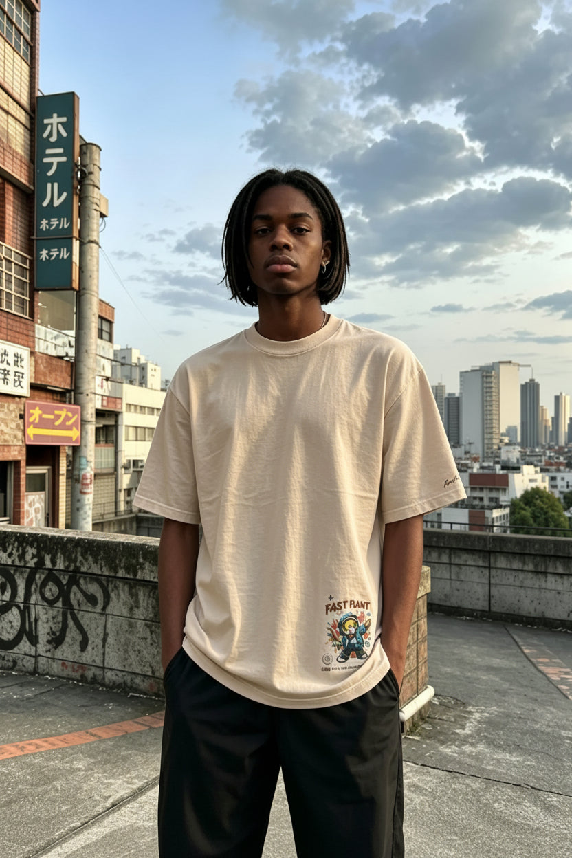 Camiseta Oversized Premium Fast Plant Ursinho