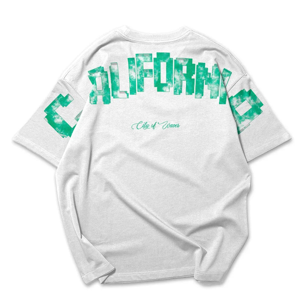 Camiseta Oversized Ombro á Ombro California