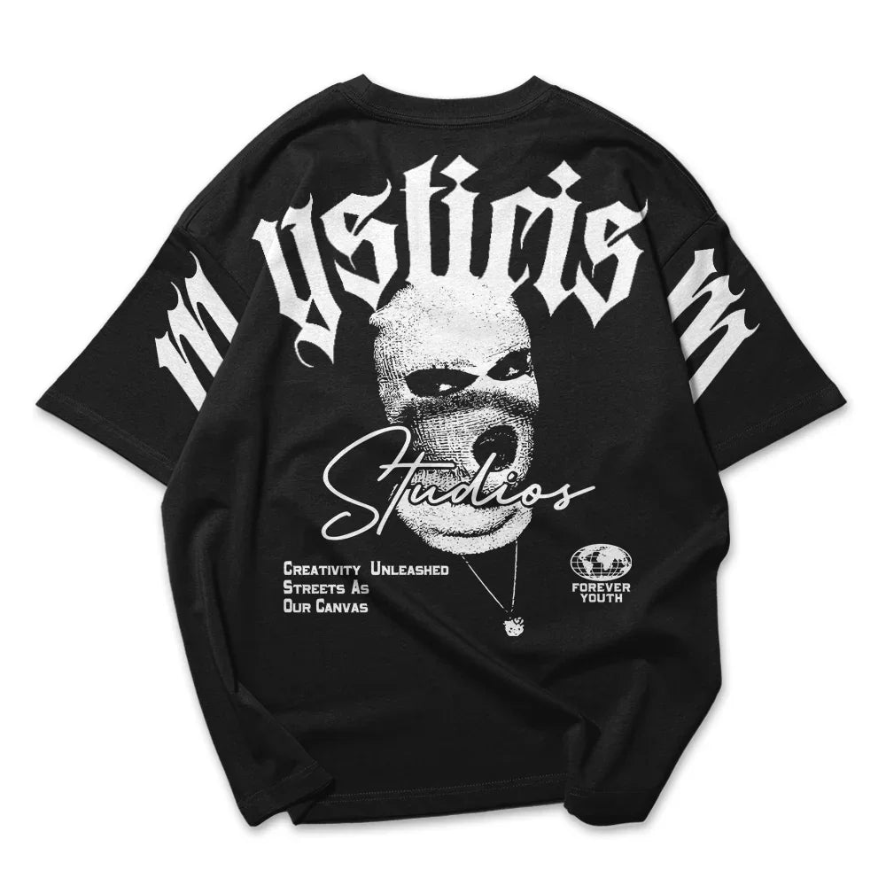 Camiseta Oversized Ombro á Ombro Mysticism Studios