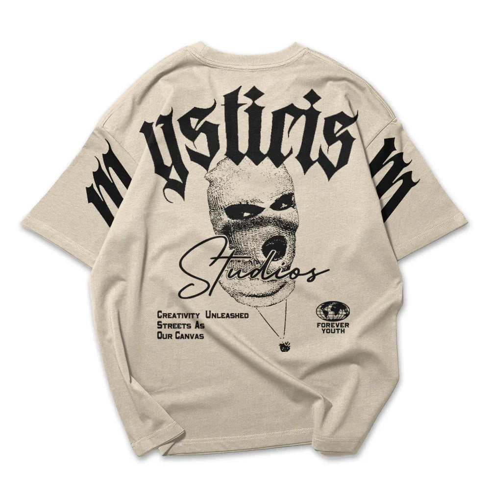 Camiseta Oversized Ombro á Ombro Mysticism Studios