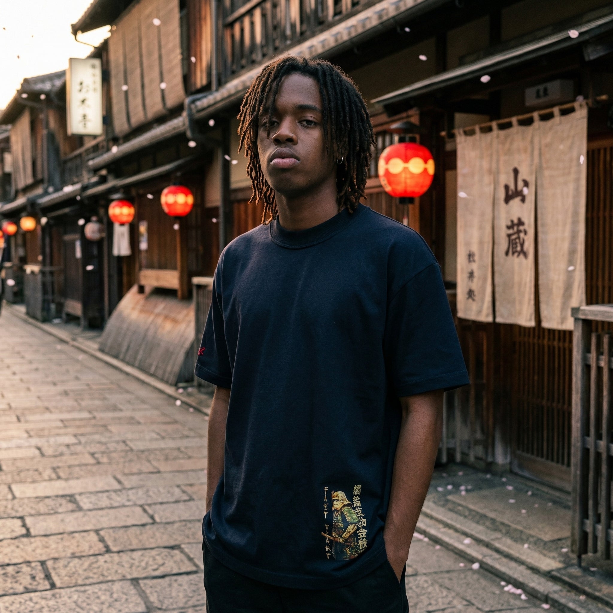 Camiseta Oversized Premium Fast Plant Samurai