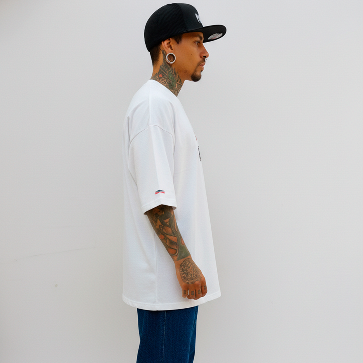 Camiseta Oversized Premium Fast Plant Polvo Br.