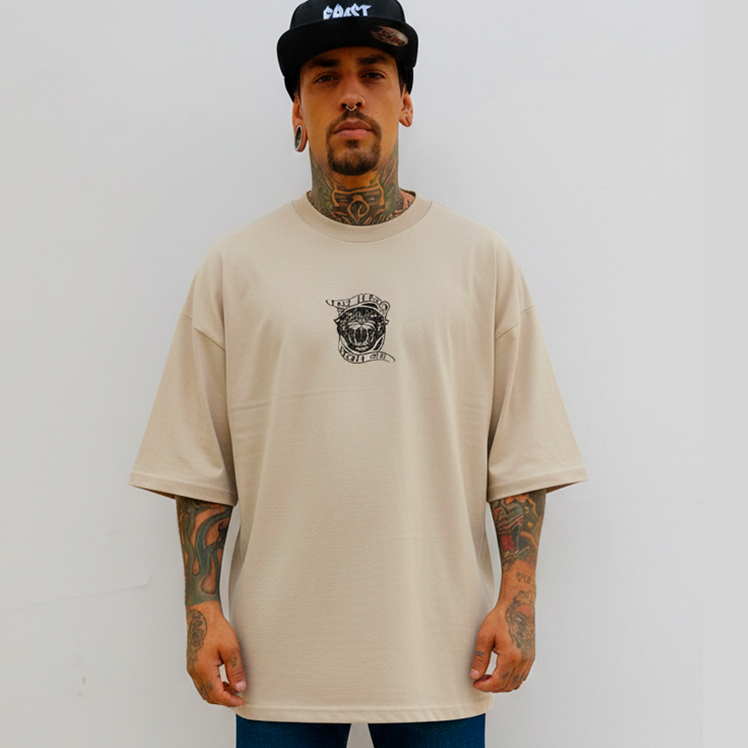 Camiseta Oversized Premium Fast Plant Tiger