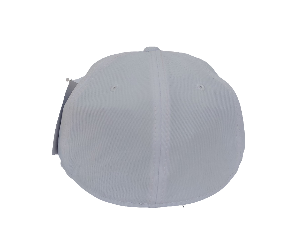 Boné Flex Fit Branco aba reta Bordado Fast Rock