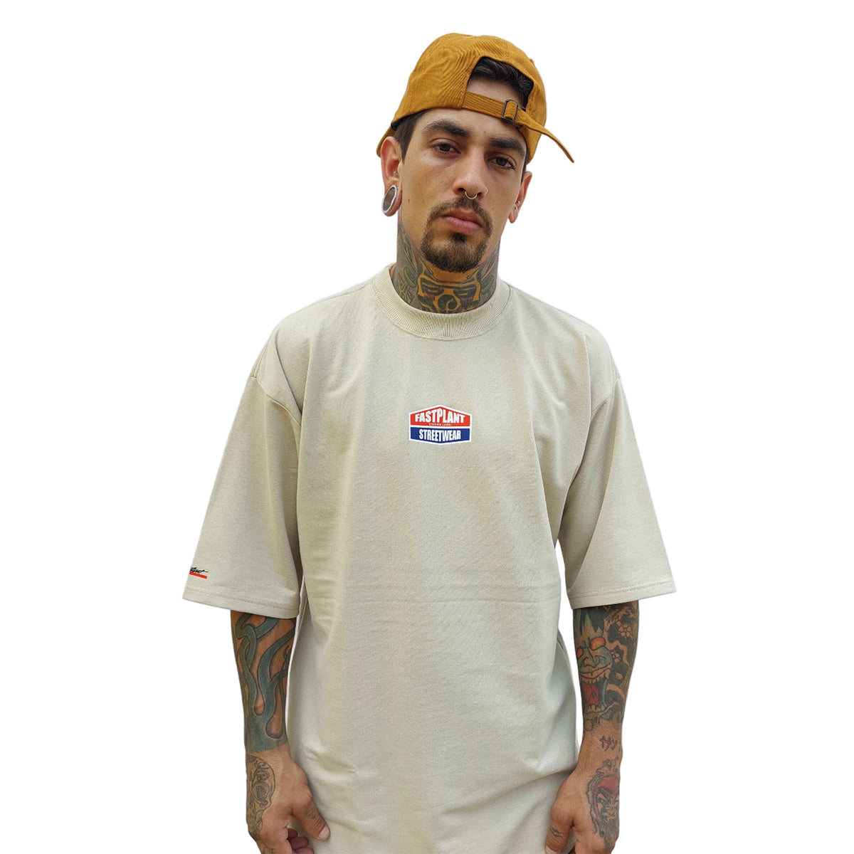 Camiseta Oversized Premium Fast Plant Street Logo