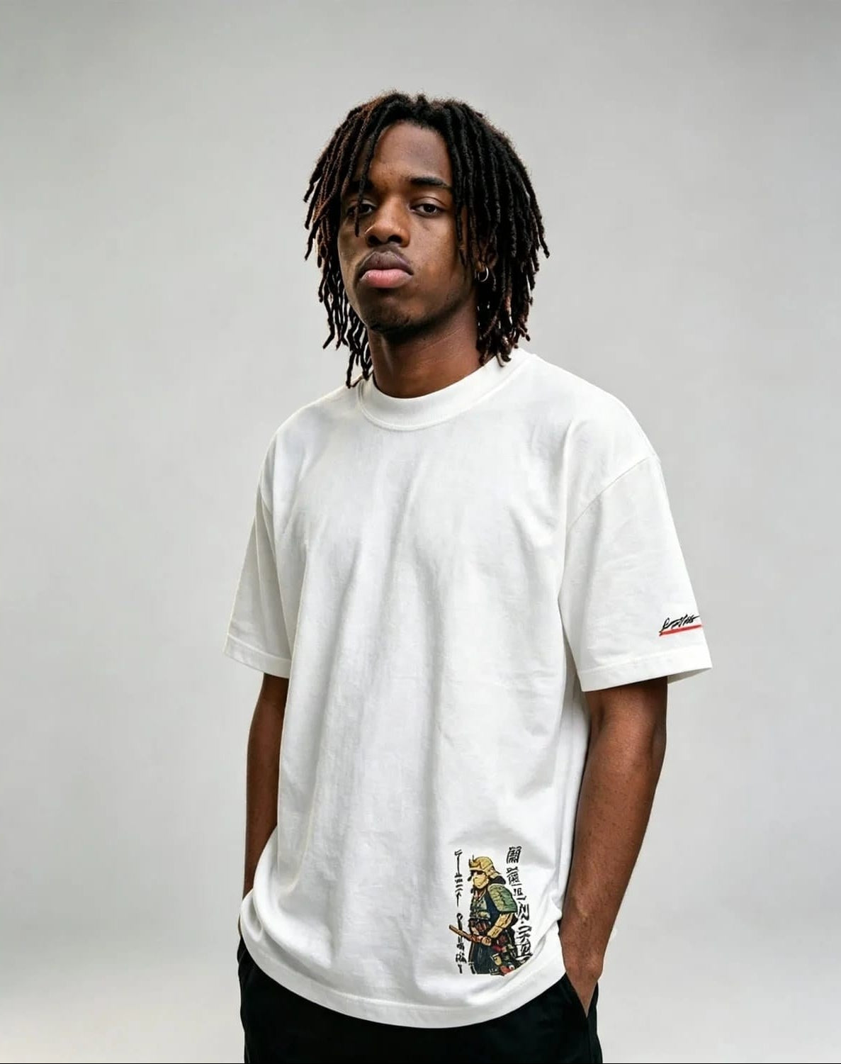Camiseta Oversized Premium Fast Plant Samurai