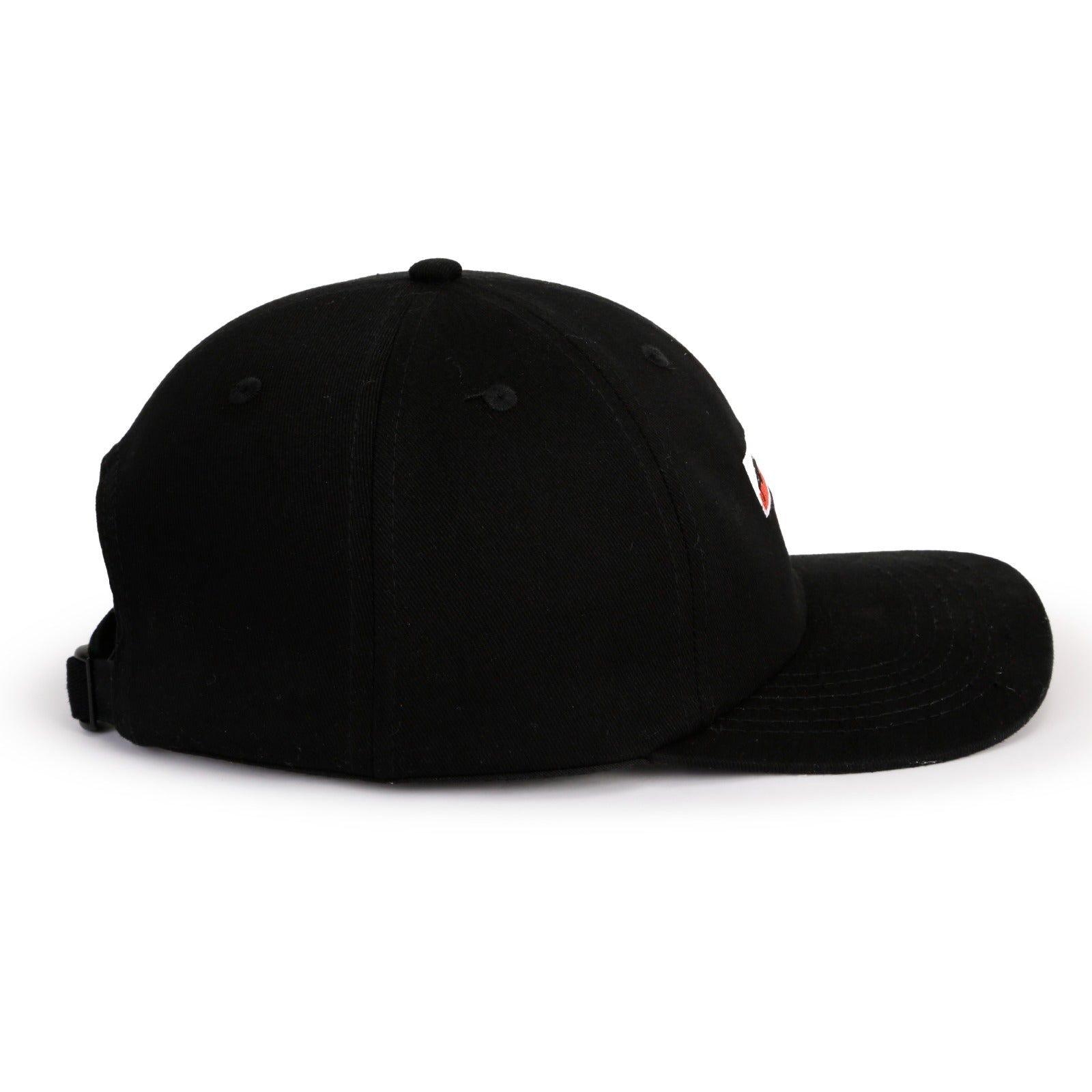 Boné Dad Hat regulador preto bordado