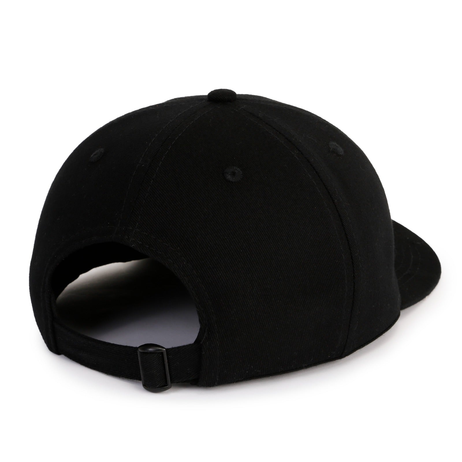 Boné Dad Hat regulador preto bordado