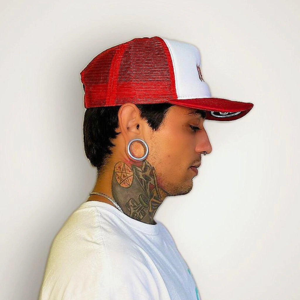 Boné Trucker Rock´n Red